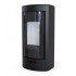 Дровяная печь DEFRO HOME ORTI, черная сталь 