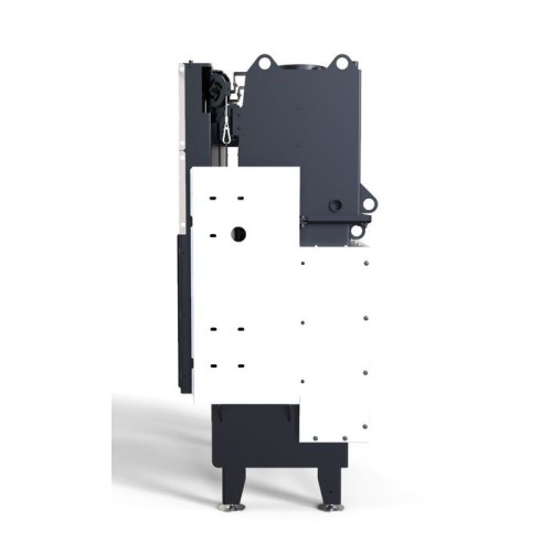 Фронтальная дровяная топка DEFRO HOME RIVA ME G SHORT, с водяным контуром, гильотина 