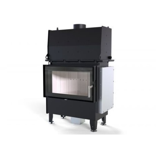 Фронтальная дровяная топка DEFRO HOME RIVA ME SHORT, с водяным контуром 