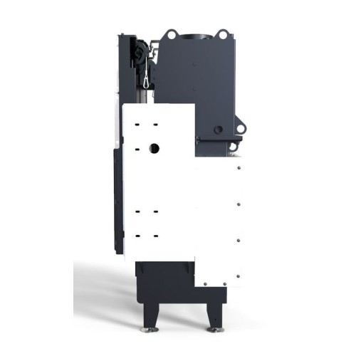 Фронтальная дровяная топка DEFRO HOME RIVA SM G SHORT, с водяным контуром, гильотина 