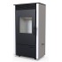 Дровяная печь DEFRO HOME VIVA, белая сталь 