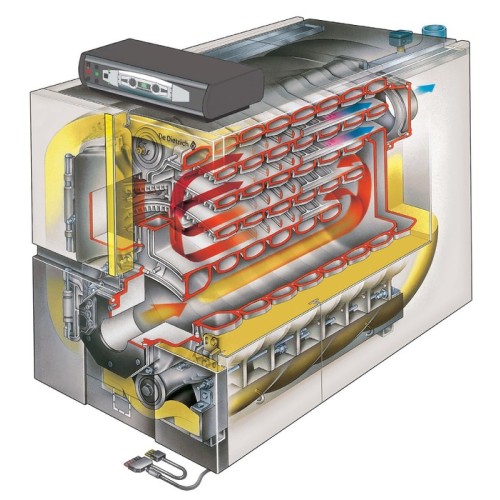 Комбинированный котел свыше 200 кВт De Dietrich GT 430-9 Diematic-m3 (теплообменник в собранном виде) 