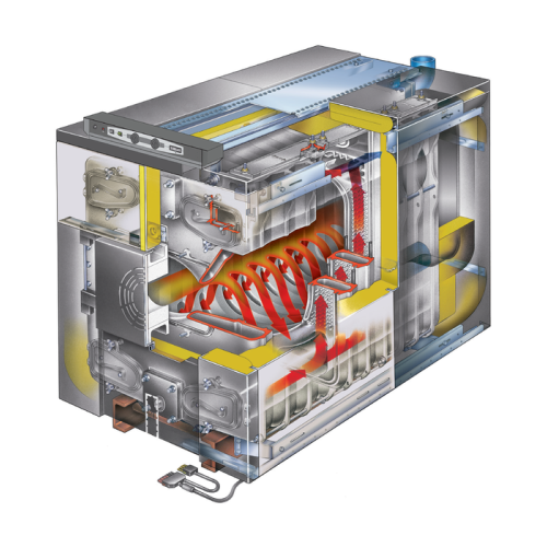 Комбинированный котел свыше 200 кВт De Dietrich GT 530-10 B3 (теплообменник в собранном виде) 