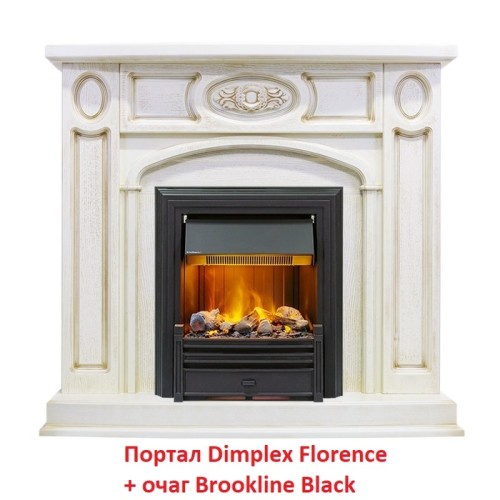 Электрокамин Dimplex Brookline Black 