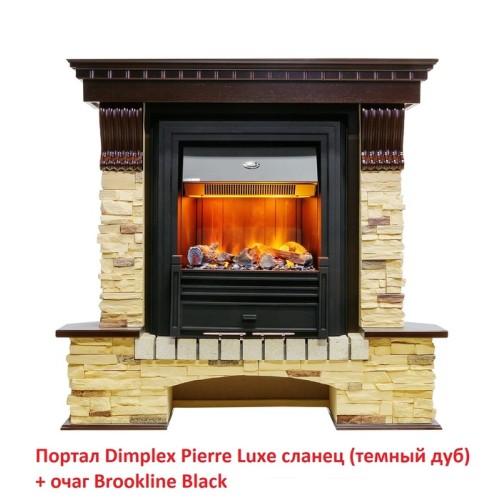 Электрокамин Dimplex Brookline Black 