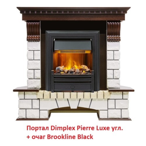 Электрокамин Dimplex Brookline Black 