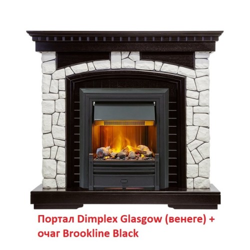 Электрокамин Dimplex Brookline Black 