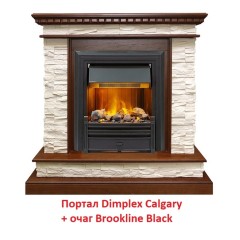 Электрокамин Dimplex Brookline Black