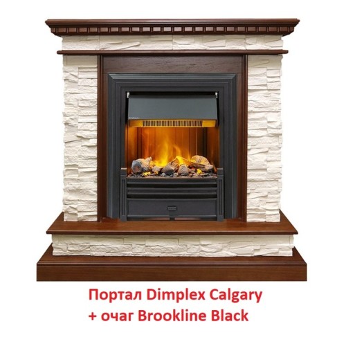 Электрокамин Dimplex Brookline Black 
