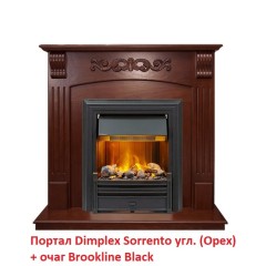Электрокамин Dimplex Brookline Black