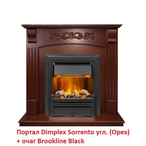 Электрокамин Dimplex Brookline Black 