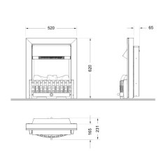 Электрокамин Dimplex Chesford