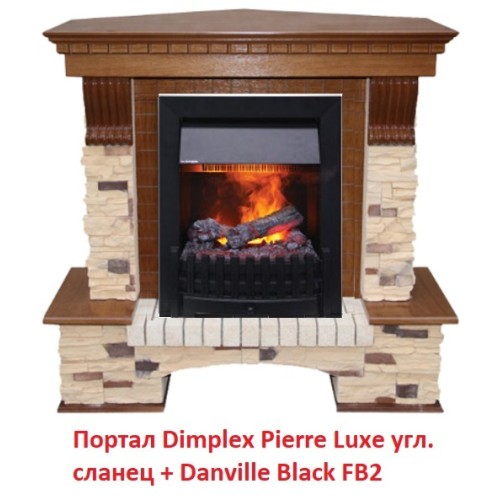 Электрокамин Dimplex Danville Black FB2 