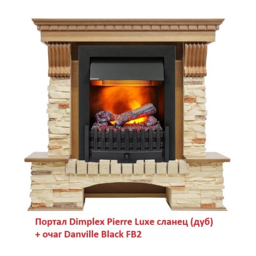 Электрокамин Dimplex Danville Black FB2 