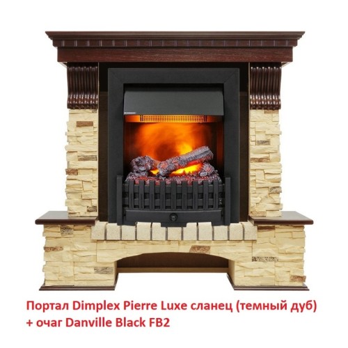 Электрокамин Dimplex Danville Black FB2 