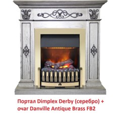 Деревянный портал Dimplex Derby (для классика Opti-Myst, Optiflame)