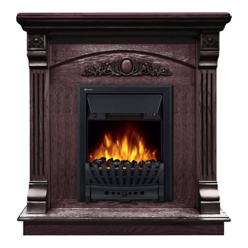 Электрокамин Electrolux EFP/P-1020LS с порталом Firelight Barocco Classic венге 