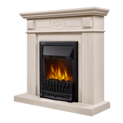 Электрокамин Electrolux EFP/P-1020LS с порталом Firelight Bianco Classic беленый дуб