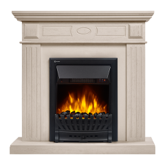 Электрокамин Electrolux EFP/P-1020LS с порталом Firelight Bianco Classic беленый дуб