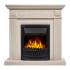 Электрокамин Electrolux EFP/P-1020LS с порталом Firelight Bianco Classic беленый дуб 