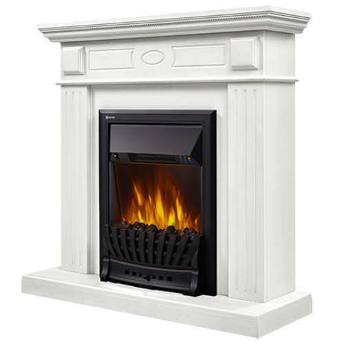 Электрокамин Electrolux EFP/P-1020LS с порталом Firelight Bianco Classic белый 