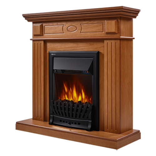 Электрокамин Electrolux EFP/P-1020LS с порталом Firelight Bianco Classic дуб 