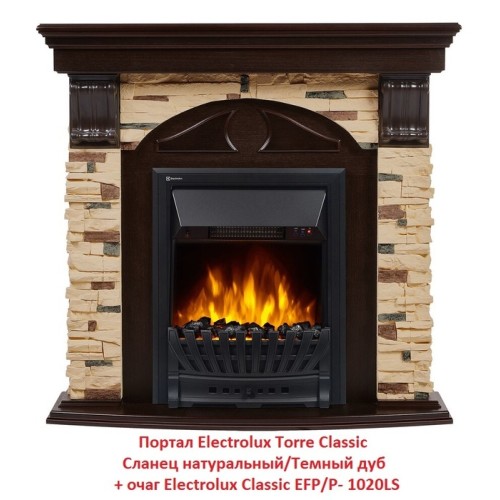 Электрокамин Electrolux Classic EFP/P- 1020LS 
