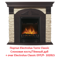 Электрокамин Electrolux Classic EFP/P- 1020LS