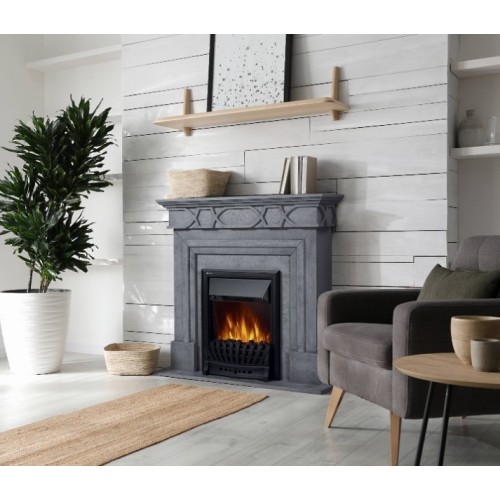 Электрокамин Electrolux EFP/P-1020LS с порталом Firelight Antico Classic серый 