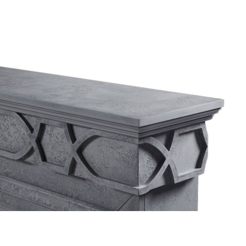 Электрокамин Electrolux EFP/P-1020LS с порталом Firelight Antico Classic серый 