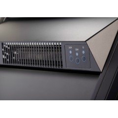 Электрокамин Electrolux EFP/P-1020LS с порталом Firelight Bianco Classic черная эмаль