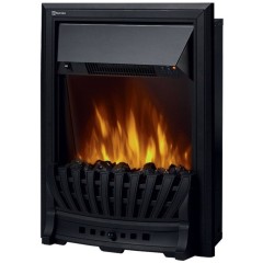 Электрокамин Electrolux EFP/P-1020LS с порталом Firelight Bianco Classic черная эмаль