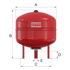 Расширительный бак FLAMCO Flexcon R 35