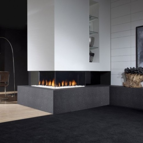 Панорамный газовый камин Faber Respect PR OC 