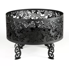 Костровая чаша Fire bowls Бабочки (60х60х4)