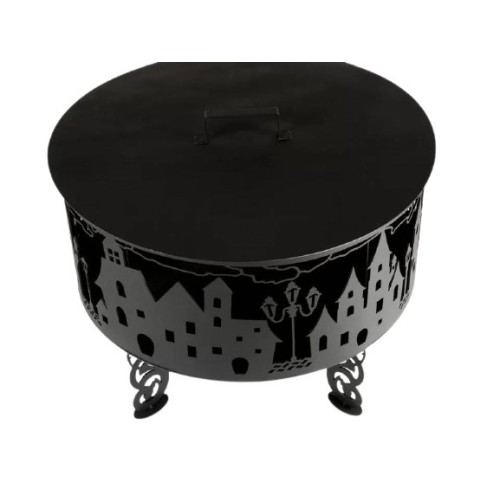 Костровая чаша Fire bowls Город (80х80х4) 