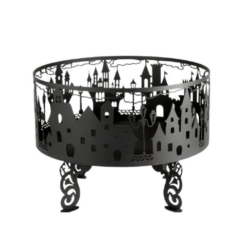 Костровая чаша Fire bowls Город (80х80х4) 