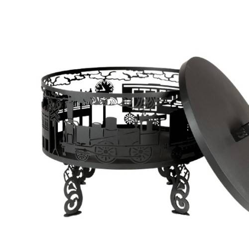 Костровая чаша Fire bowls Поезд (60х60х4) 