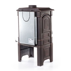 Дровяная печь Fireway BRUNO II патина медь