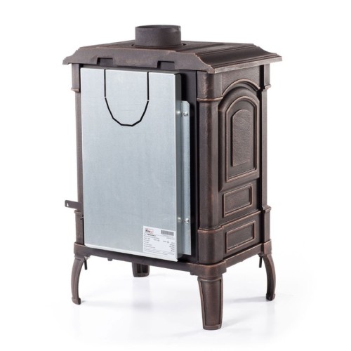 Дровяная печь Fireway BRUNO I патина медь 