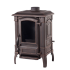 Дровяная печь Fireway BRUNO I патина медь 