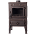 Дровяная печь Fireway DACHA II (с варочной поверхностью) патина медь 