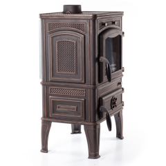Дровяная печь Fireway DACHA I патина медь