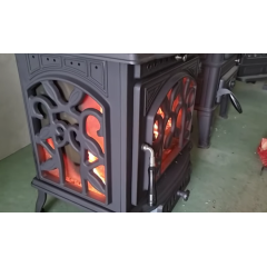 Дровяная печь Fireway DEMETRA патина медь