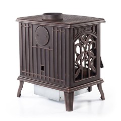 Дровяная печь Fireway DEMETRA патина медь