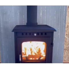 Дровяная печь Fireway ERIK патина медь