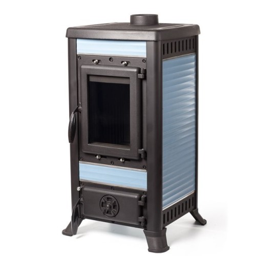 Дровяная печь Fireway KLEMENS I голубой 