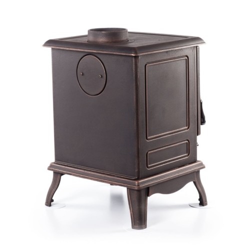 Дровяная печь Fireway PAUL патина медь 