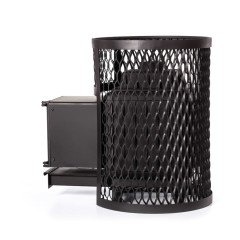 Дровяная печь Fireway Кольчуга 18 (дверца К201)