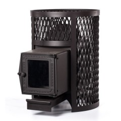 Дровяная печь Fireway Кольчуга 18 (дверца К201)